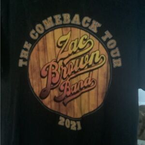 Zac Brown Band The Comeback Tour 2021 Tee